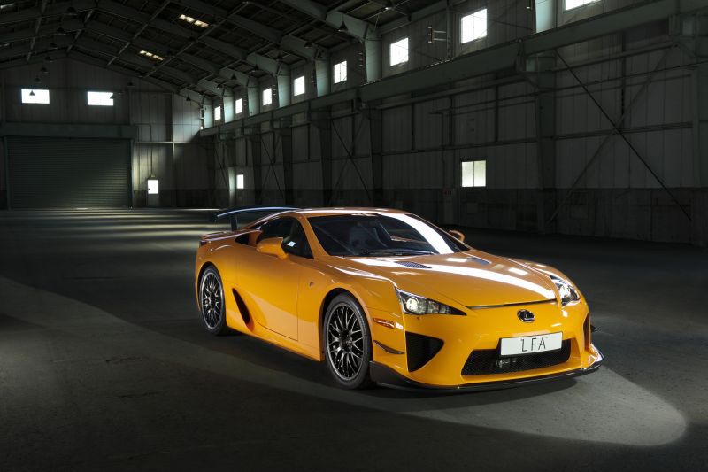 Звук lexus lfa